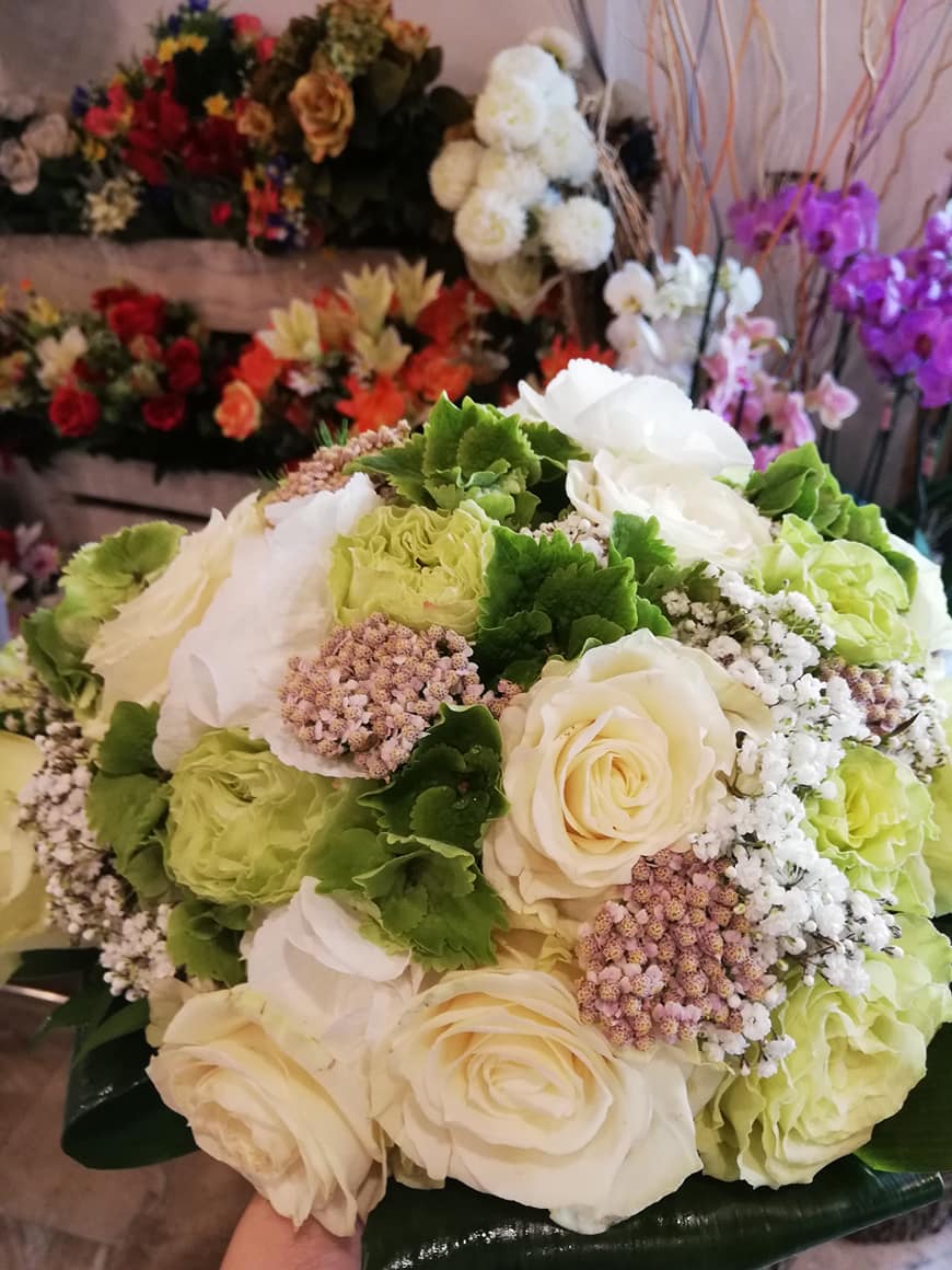 03 Allestimento Matrimonio Composizione Bouchet Fioreria Bruseghini Besenello Trento